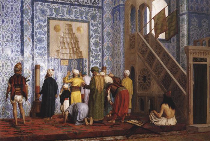 Jean - Leon Gerome The Blue Mosque China oil painting art
